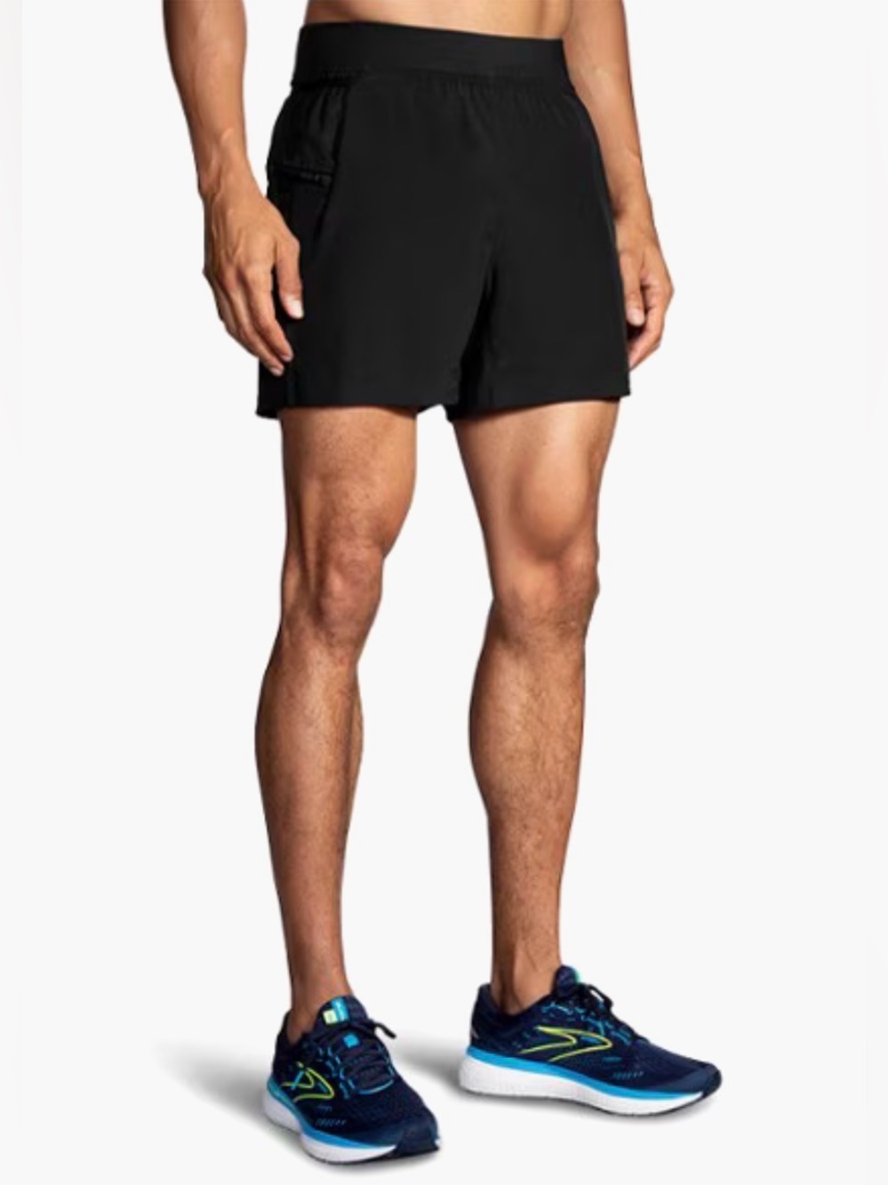 Brooks Sherpa 5" 2-in-1 Running Shorts Black Size XL Like New